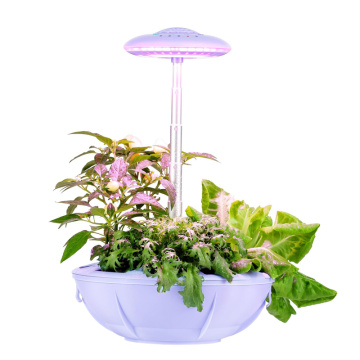 Smart Planter Plant Pot with LED growth Light Planting Flower Pots Plant Growth Machine Vegetable Planter Nursery Pot Fill Light