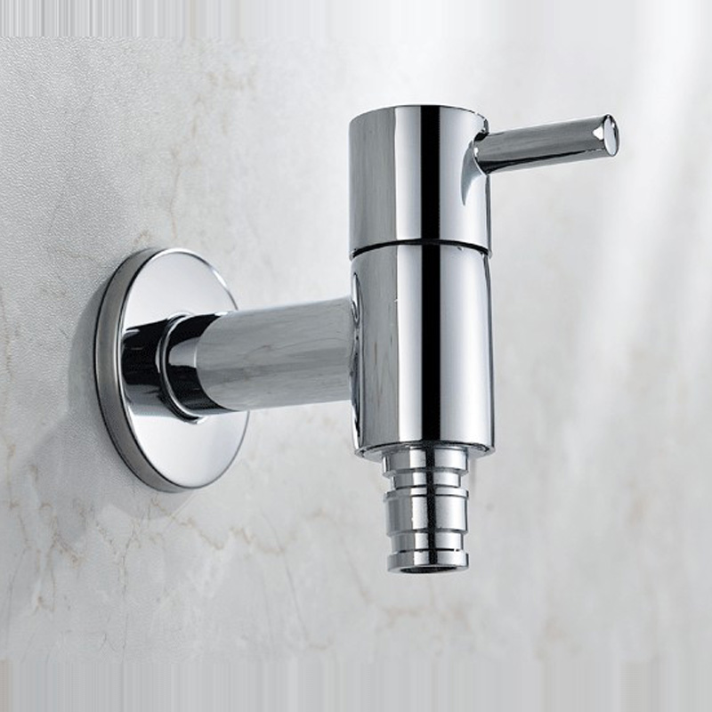 Cold Tap Washing Machine Bathroom Faucet Bibcock faucet tap crane Brass washing machine, laundry mop pool cock torneira grifos