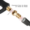 Pressure Washer Swivel Joint, Kink Free Gun To Hose Fitting, Anti Twist Metric M22 14Mm Connection, 3000 Psi