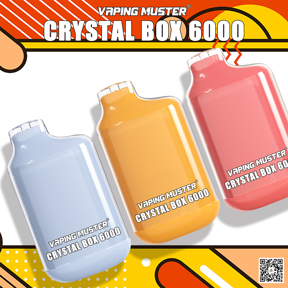 Crystal Box Vape 6000 Puff