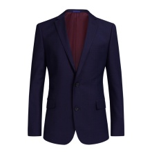 Business casual blazer blue tuxedo suit