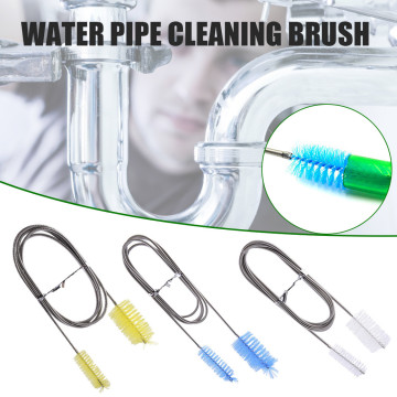 155cm Pipe Cleaning Brush Stainless Steel Water Filter Air Tube Flexible Double Ended Hose Aquarium Accessories Nylon#50