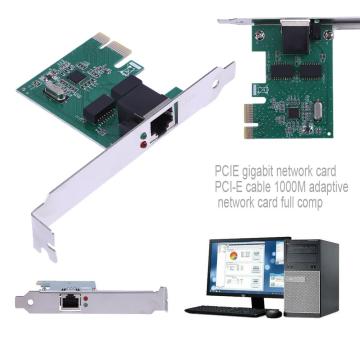 PCI Express PCI-E Network Controller Card 10/100/1000Mbps RJ45 Lan Adapter For Bitcoin Litecoin For BTC Mining