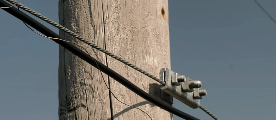 three bolt Guy Clamp Application