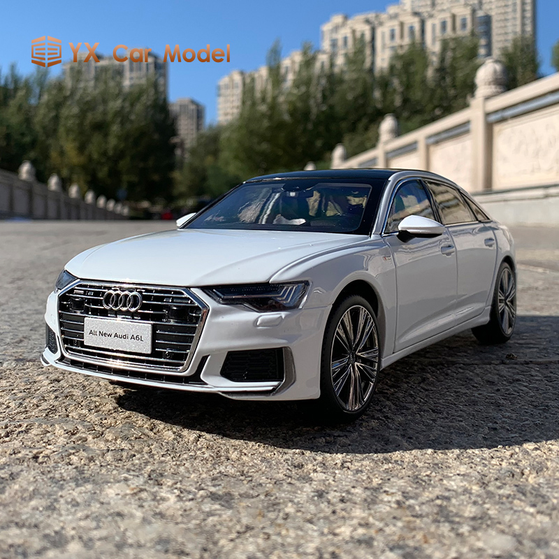 1/18 New Audi Die Casting Car Model A6 A6L 2019 Alloy Car Model Toy Boy Gift Collection