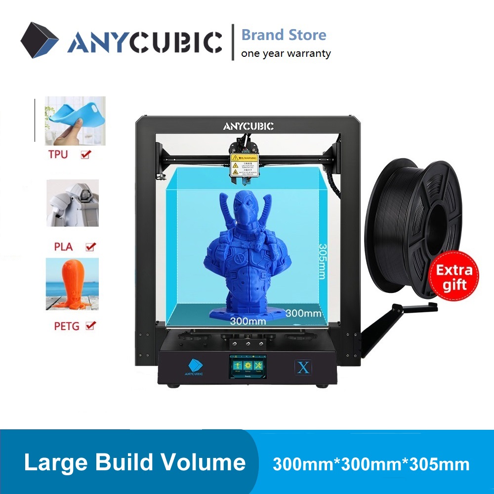 2020 New Anycubic Mega Series 3D Printer Mega-S/Mega-X/Mega Pro/Mega-Zero Full Metal Touch Screen drukarka 3d Printer 3D Drucker