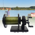 Portable Spinning Reel Fishing Line Spooler Winder Machine Desktop Variable Speed Rewinding Winder With Magic Suction Cup