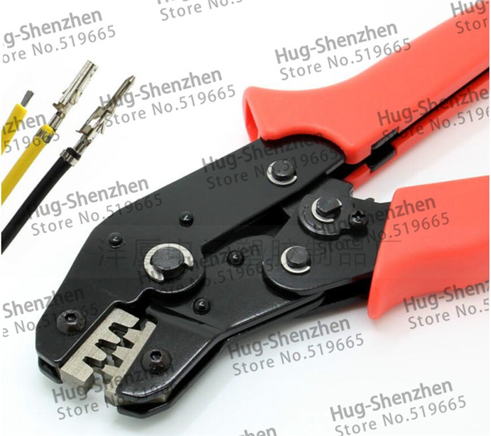 New 4.2mm connector plug terminal spring clamp terminals Crimping Tool pliers For 5557 5559 half gold plate crimp pin terminals