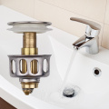 Universal Wash Basin Bounce Drain Filter Sink Drain Vanity Stopper Bathtub Plug Trap Hair Catcher Bathroom Accessories