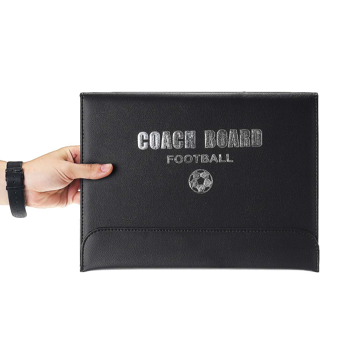 Foldable Magnetic Tactic Board Soccer Coaching Coaches Tactical Board Football Game Portable Football Training Tactics Clipboard