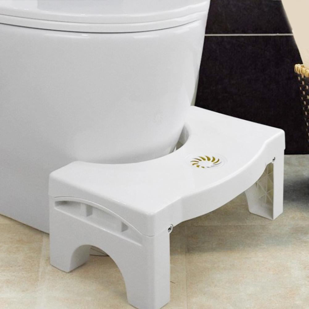 Folding Bathroom Toilet Stool For Adults And Children Anti Constipation Squatting Pan Antiskid And Anti Falling Household Pedal