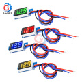 LED Mini Digital Voltmeter Blue/red/green LED Display Volt Meter 0.36 Inch DC 0-100V Gauge Volt Voltage Panel Meter 3 wires