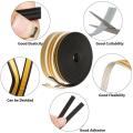 10/5 M Self Adhesive EPDM Foam Rubber Type Doors Tape For Windows Seal Strip Soundproofing Collision Avoidance Rubber Seal Strip