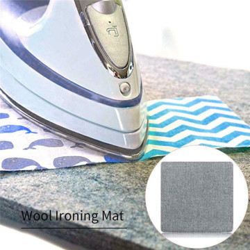 Ironing Felt Fabric Pad Portable High Temperature Resistance Ironing Pad New Zealand Wool Pressing Mat Easy Press Ironing Pad