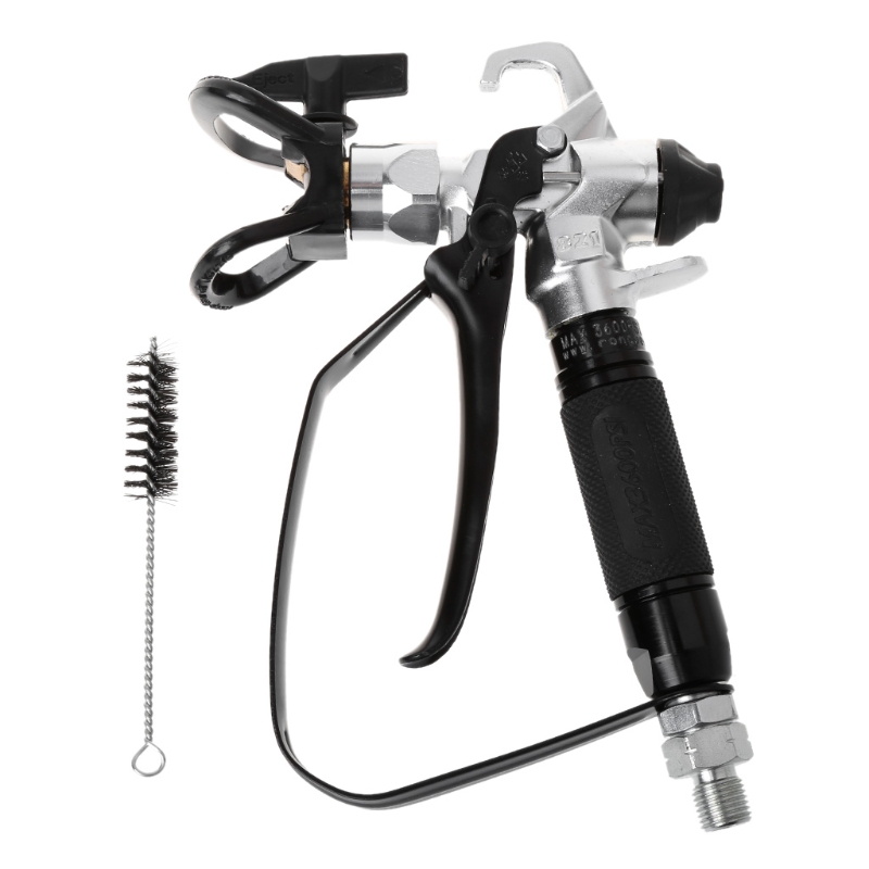 3600PSI Airless Paint Spray Gun For Wagner Sprayers With 517 Tip Nozzle Tools