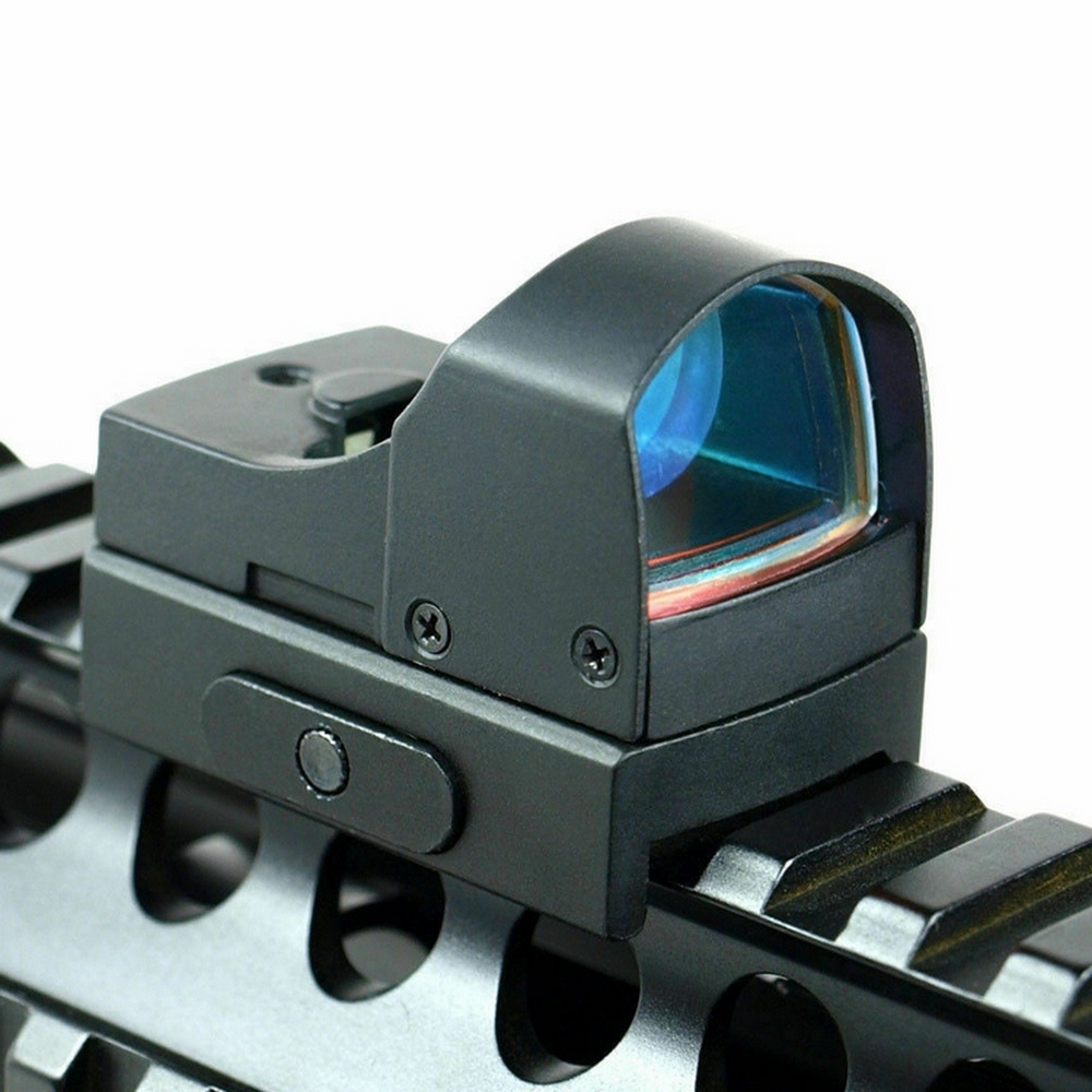 HD107RG Holographic Reflection Line of Sight Red and Green Point Light Green Red Dot Scope Fit 20mm Weaver Rail