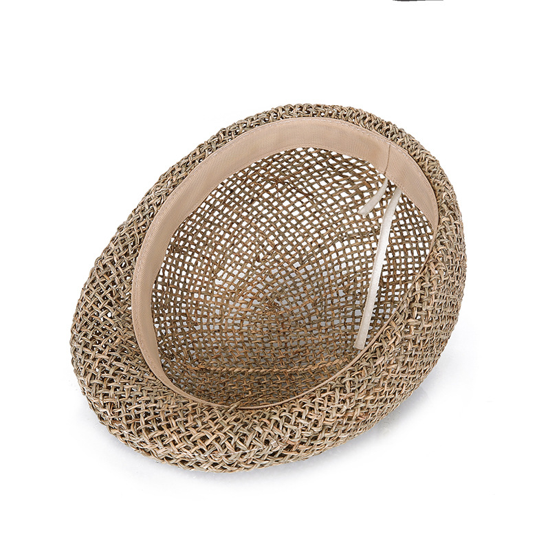 2020 Summer Men Handmade Straw Newsboy Caps For Women Campaniform Church Cap for Parent Ivy Hats with Visors