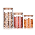 Glass Jar Sealed Cans with Lid Kitchen Food Storage Bottles Mason Spice Jars Candy Storage Container Tea Box Kitchen Storage Can