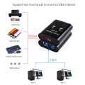 USB3.0 KVM Switch Printer Selector Two Computers Switch Using a Usb3.0 Interface Device 2 In 1 Out Manual Button Converter