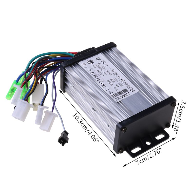 DC 36V/48V 350W Brushless DC Motor Regulator Speed Controller 103x70x35mm For Electric Bicycle E-bike Scooter