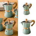 Aluminum Italian Moka Espresso Coffee Maker Percolator Stove Top Pot 150/300ML Italian Drip Pot Vintage