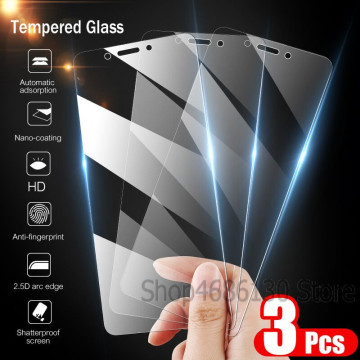 3PCS 9H Tempered Glass for Samsung Galaxy A8 A6 Plus Screen Protector For Samsung Galaxy A7 2018 J6 J4 Plus Glass