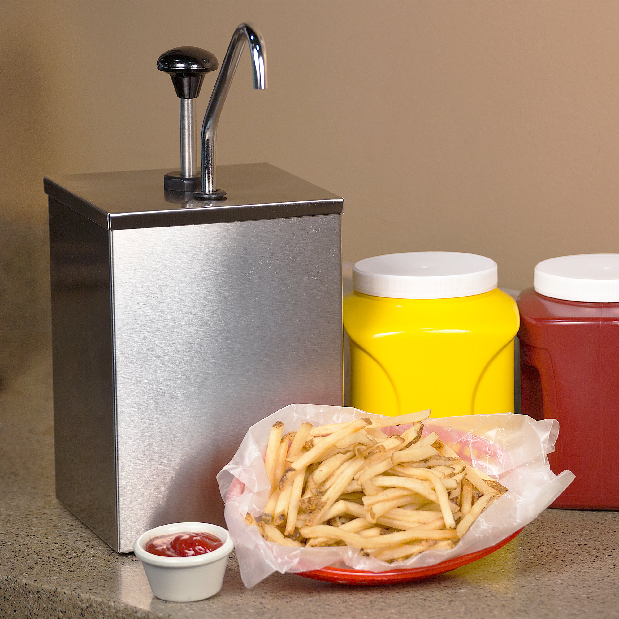 Stainless Steel Sauce Dispenser