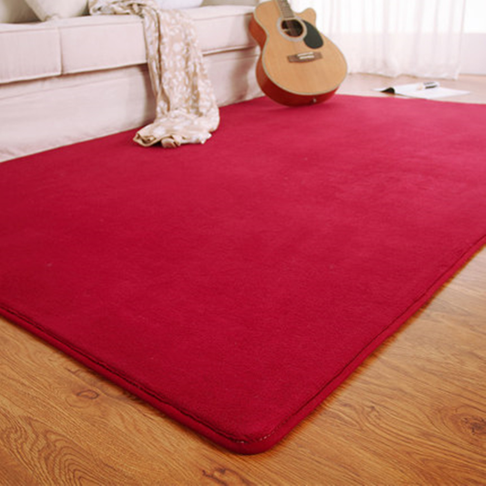 Adasmile Fashion Memory Foam Solid Mat Area rug Bedroom Rugs Mats Carpet Doormat For Hallway Living Room Kitchen Floor Outdoor