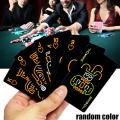 Black Luminous Fluorescent Poker Cards Playing Card Glow In The Dark Bar&Party&KTV Night Luminous Collection Special Poker