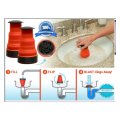 Manual Clog Cannon High Pressure Air Power Clog Drain Blaster Toilets Bath Kitchen Sink Plunger Cleaner Pump Tools Sink Dredger