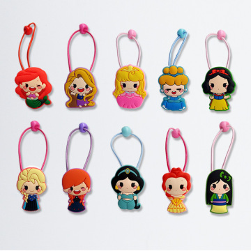 frozen doll accessories pvc children's hair band rubber band headdress Aisha Action Figures hair clips for girls