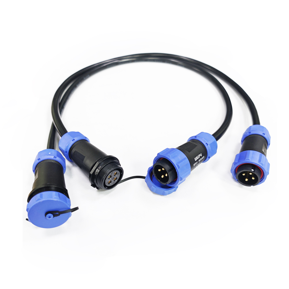 Waterproof cable harness