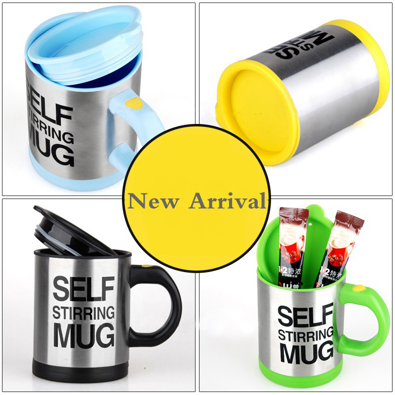 Automatic Self Stirring Mug 400ml Coffee Milk Mixing Mug Stainless Steel Thermal Cup Electric Lazy Double Insulated Smart Cup