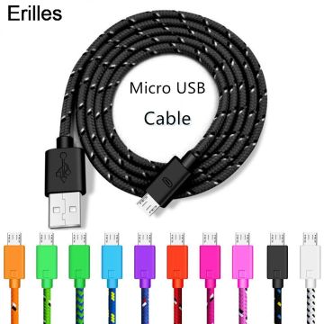 Micro usb charger Data Cable Cord For Android Microusb Cord For Samsung Galaxy S7 S8 Xiaomi Micro USB Cable Fast Charging 2.4A
