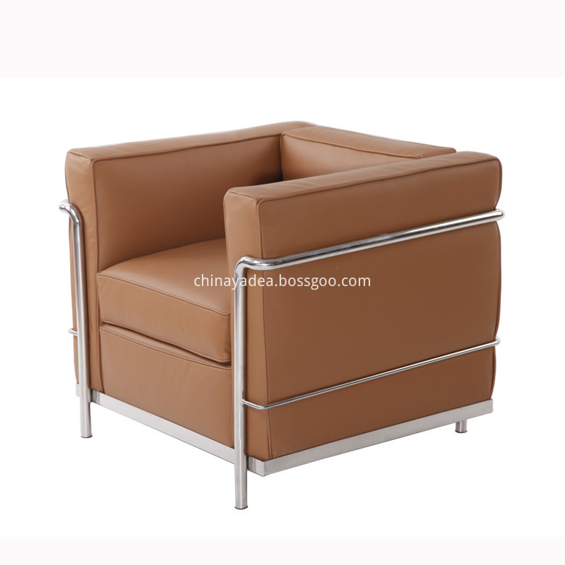 Le Corbusier LC2 Leather Sofa