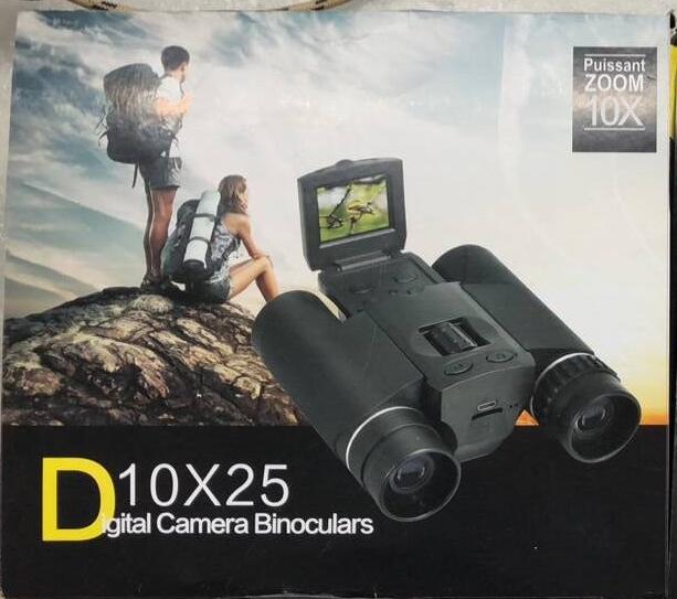 10*25 Zoom Binocular 720P Digital Camcorder 2'' TFT Video Camera Outdoor Hunting Telescope