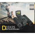 10*25 Zoom Binocular 720P Digital Camcorder 2'' TFT Video Camera Outdoor Hunting Telescope