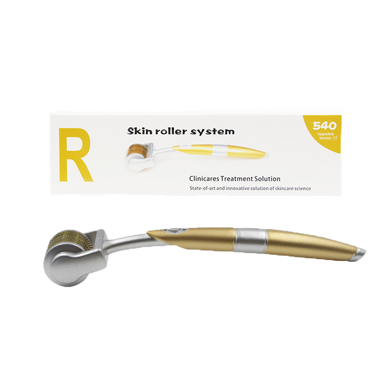 Derma Roller Skin System With Microneedle For Cosmetic Facial Care 540 0.25mm Needles