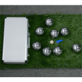 Petanque Set 8 Bocce Ball in Aluminum Box