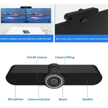 Hot Sales 4k Camera Android 9.0 All-in-one Video Call System Video Conference Endpoint Equipment for meeting room