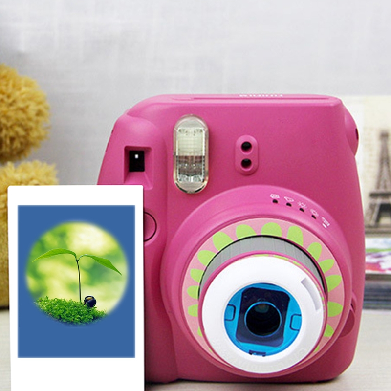 Instax Mini 8/8+/9/7s/KT 6 Pcs Colorful Filter Lens For Fuji Instant Film Camera Dropshipping