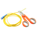 Fiber Optic Kevlar Shears Scissors Aramid Fiber Cutter Best Scissors & Shears for Kevlar/Plastic Cut Electrical Wire Coax Cable