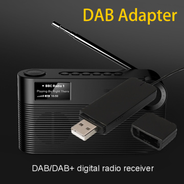 2020 New DAB Digital Radio Receiver with Antenna for Bluetooth Speaker Home Stereo TV with USB Read Disk Function Accessories