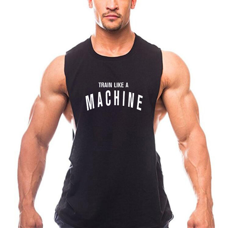 Summer 2020 Brand Clothes Singlets Mens Tank Tops Sleeveless Shirt Bodybuilding Equipment Fitness Men's Stringer Tank Top