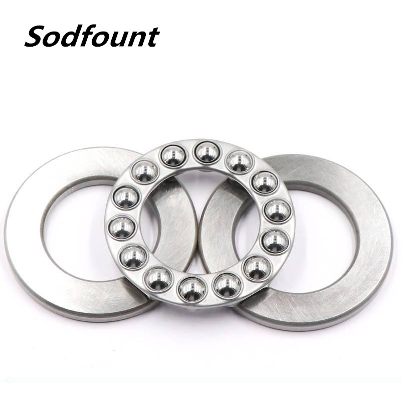 1pcs CNC Axial Ball Plain Thrust Ball Bearing 51100 51101 51102 51103 51104 51105 51106 51107