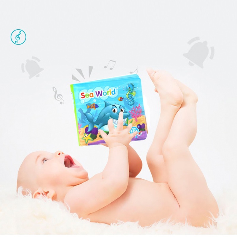 Bath Books Baby Education Toy Intelligence Development EVA Floating Cognize Book For new arrival
