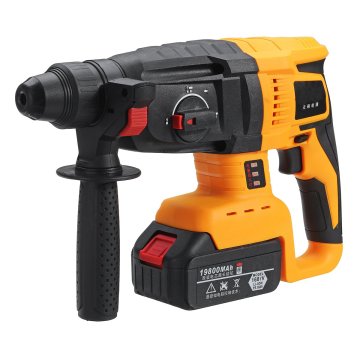 Industrial Multifunction Rechargeable 110-240V Electric Cordless Brushless Hammer Impact Power Drill with 1 or 2 Lithium Battery