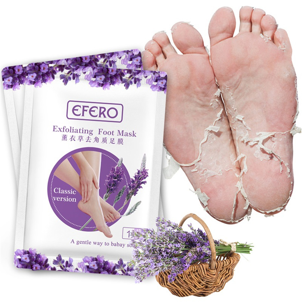 Baby Feet Exfoliating Foot Mask Skin care Peeling Dead Skin Feet Mask Pedicure Socks Foot Cream for Heels