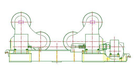 Automatic welding rotator