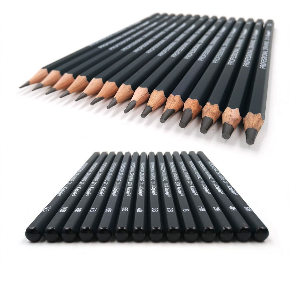 CHENYU 14Pcs Drawing Sketching Painting Soft Safe Non-toxic Standard Pencils Professional Office School Pencil Best Quality